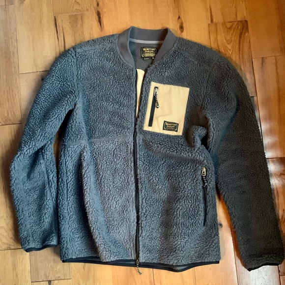Burton Other - Burton Grove bomber fleece jacket